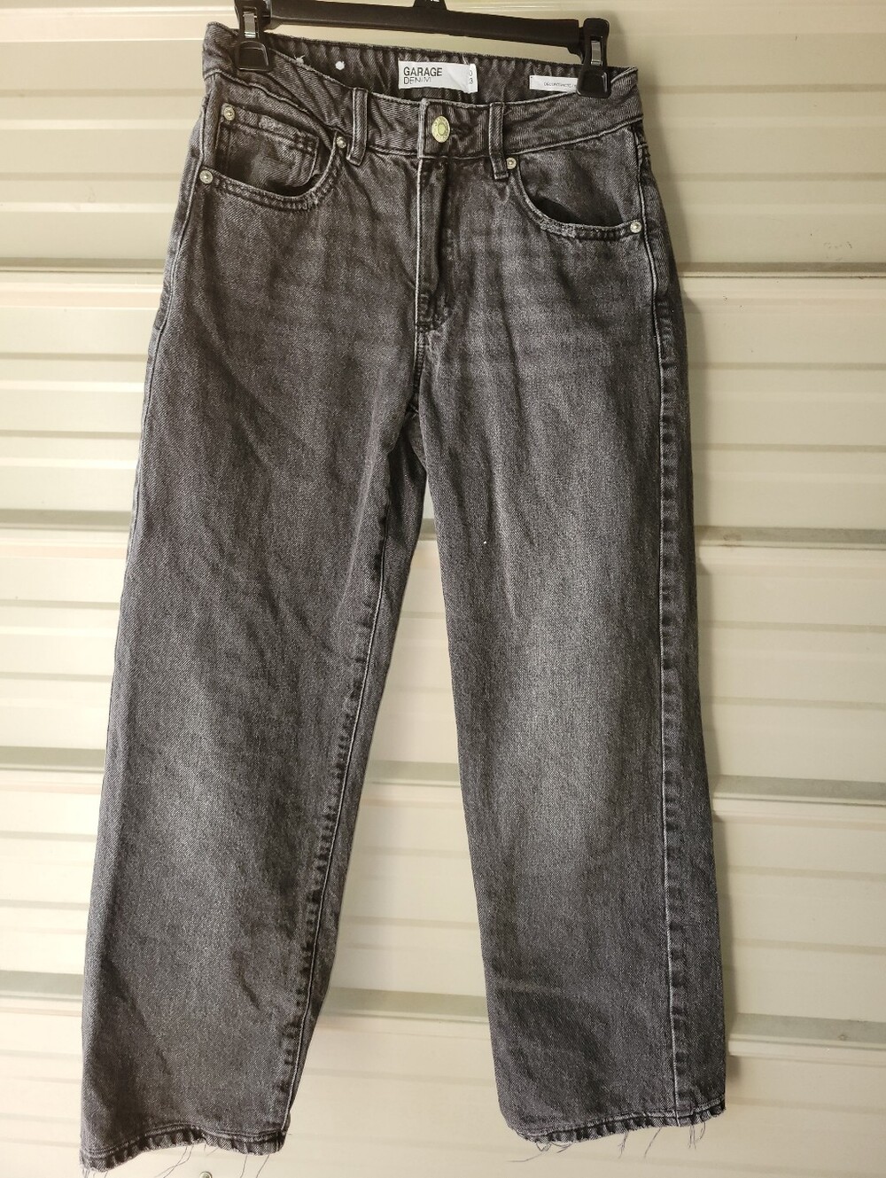 Garage Jeans in Washed Black